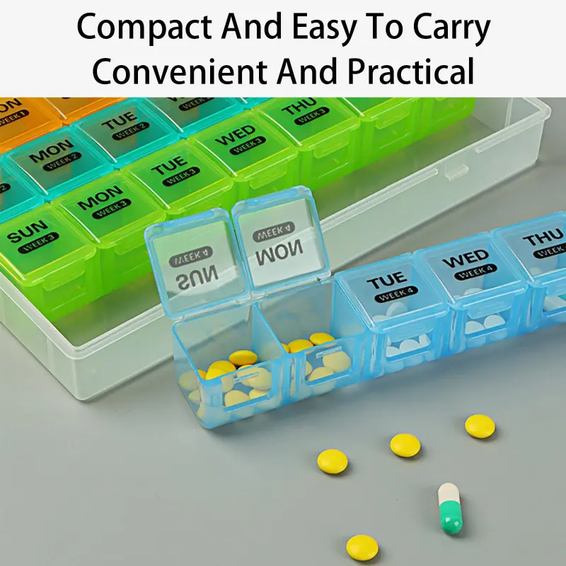 28 Day Monthly Pill Organizer BS0694J (2) 28 Day Monthly Pill Organizer BS0694J (2)