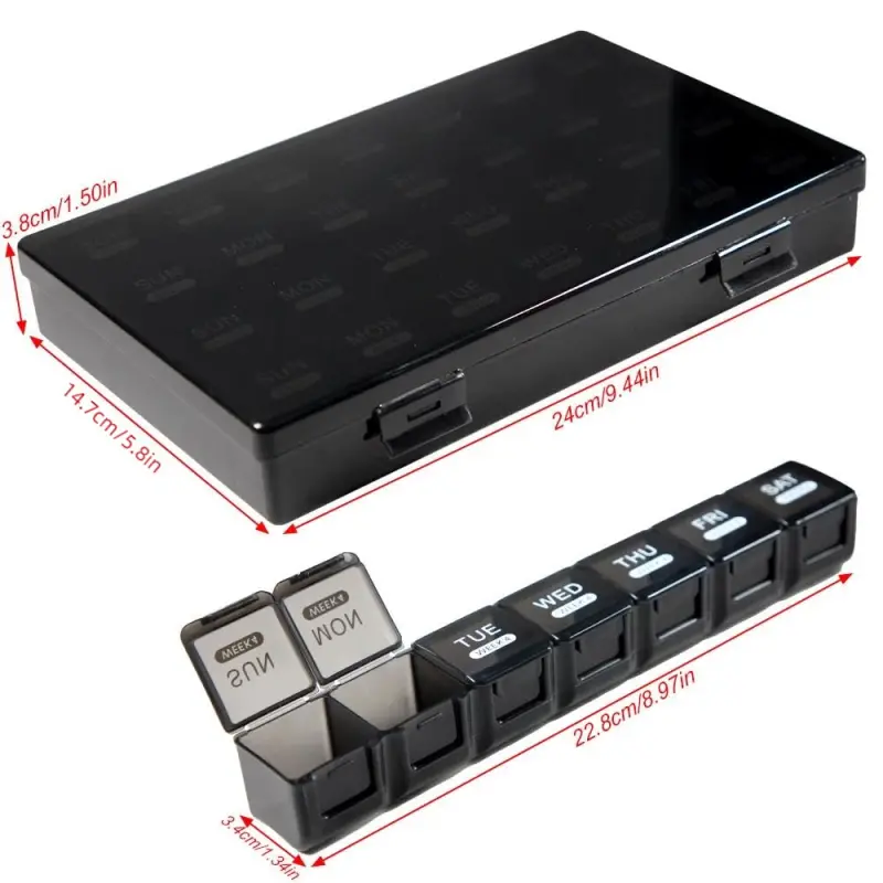 28 Day Monthly Pill Organizer BS0694J (4) 28 Day Monthly Pill Organizer BS0694J (4)