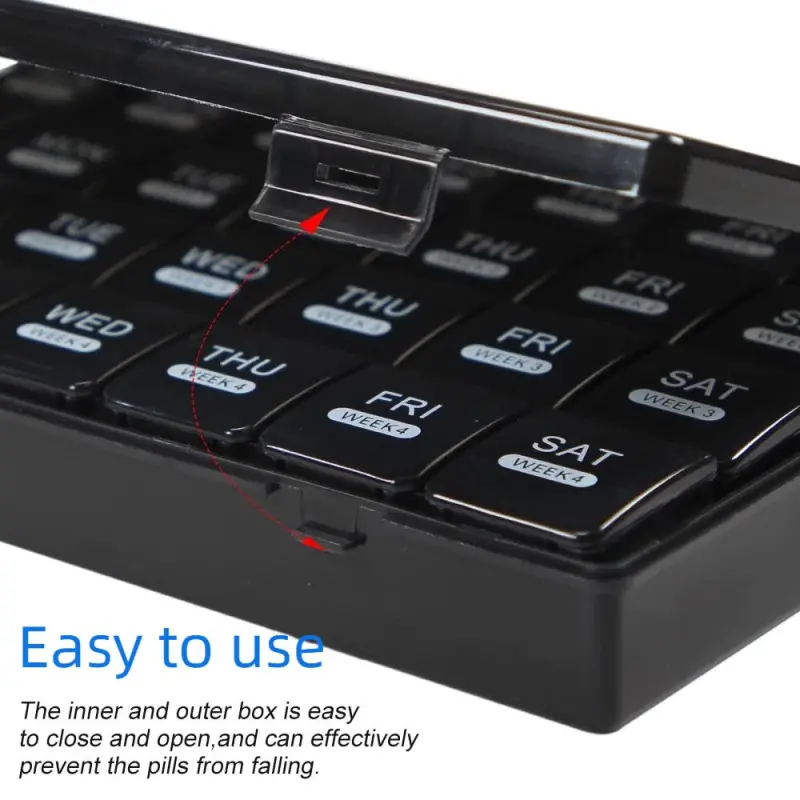 28 Day Monthly Pill Organizer BS0694J (6) 28 Day Monthly Pill Organizer BS0694J (6)