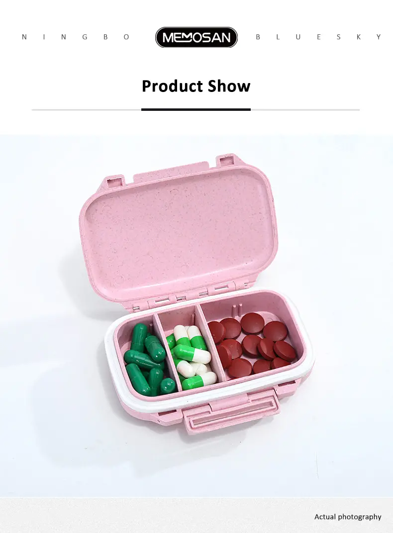 4 Compartment Pill Case (9) 4 Compartment Pill Case (9)