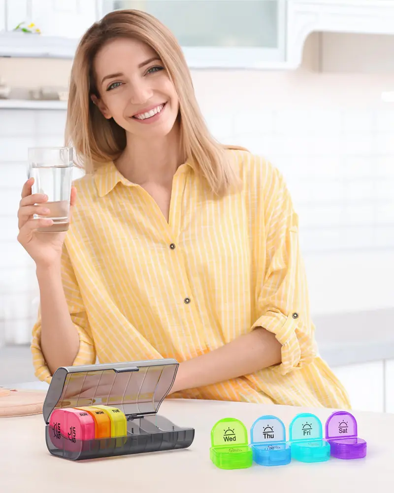 AM PM Weekly Pill Organizer (8) AM PM Weekly Pill Organizer (8)
