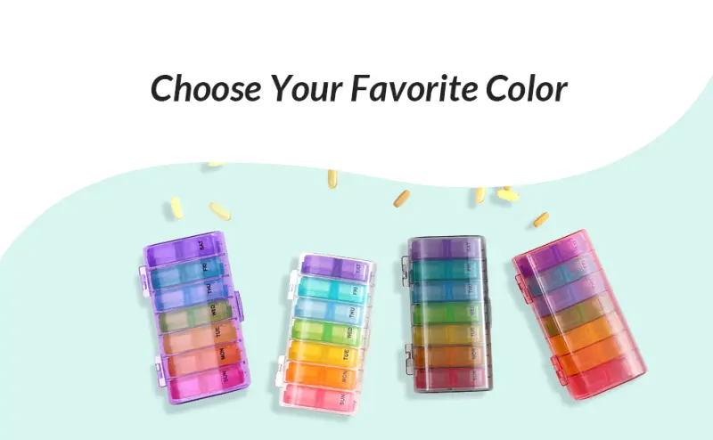 AM PM Weekly Pill Organizer (9) AM PM Weekly Pill Organizer (9)