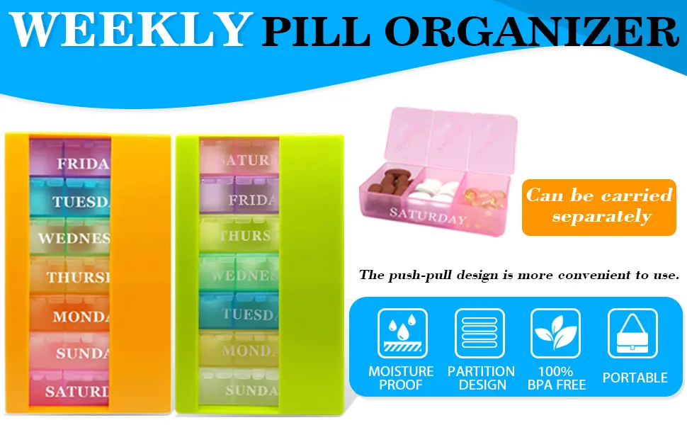 BS0803J Weekly Pill Case (1) BS0803J Weekly Pill Case (1)