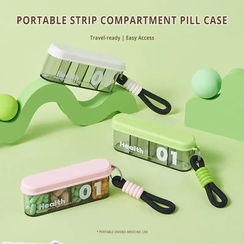 Compact Travel Pill Organizer – BS1290J (1) Compact Travel Pill Organizer – BS1290J (1)