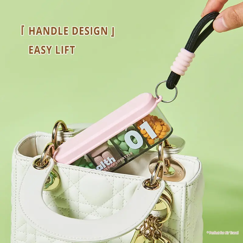 Compact Travel Pill Organizer – BS1290J (7) Compact Travel Pill Organizer – BS1290J (7)