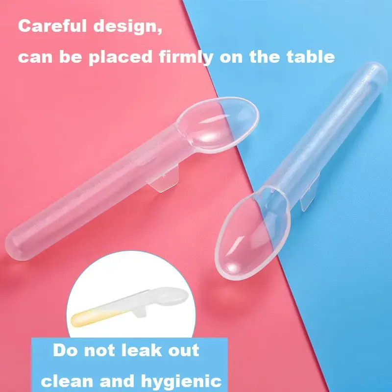 Infant Medicine Feeding Spoon (4) Infant Medicine Feeding Spoon (4)
