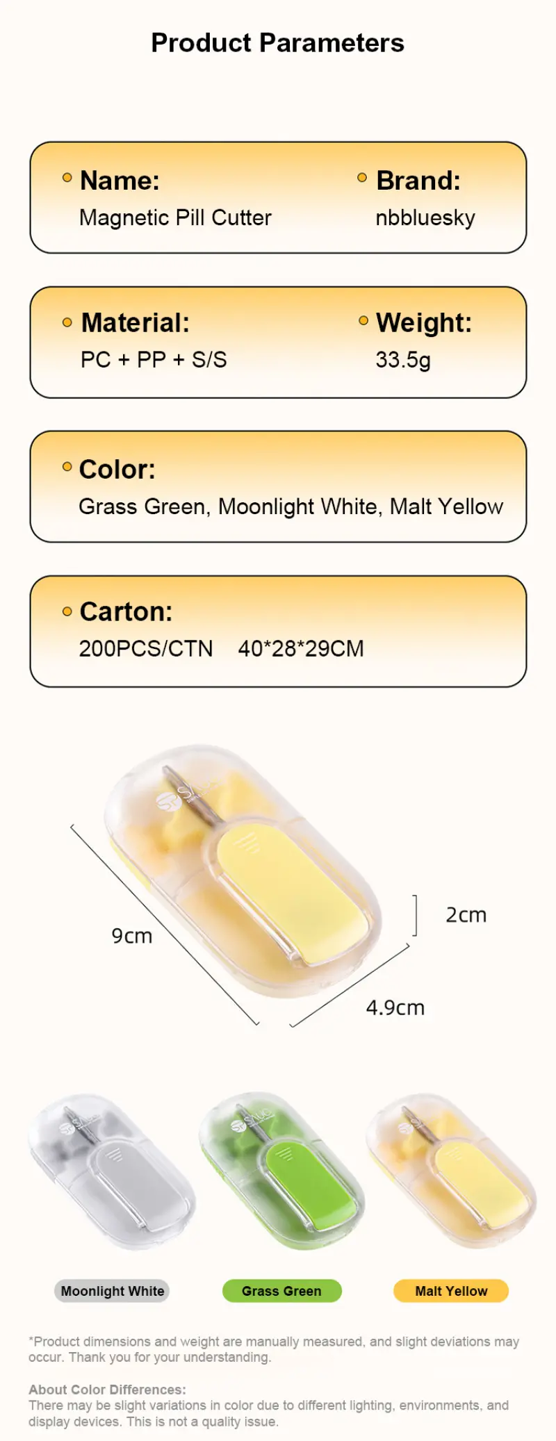 Magnetic Pill Cutter with Storage (2) Magnetic Pill Cutter with Storage (2)