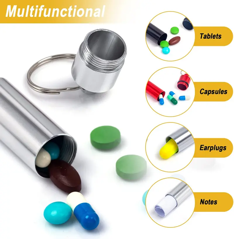 Metal Pill Box (6) Metal Pill Box (6)