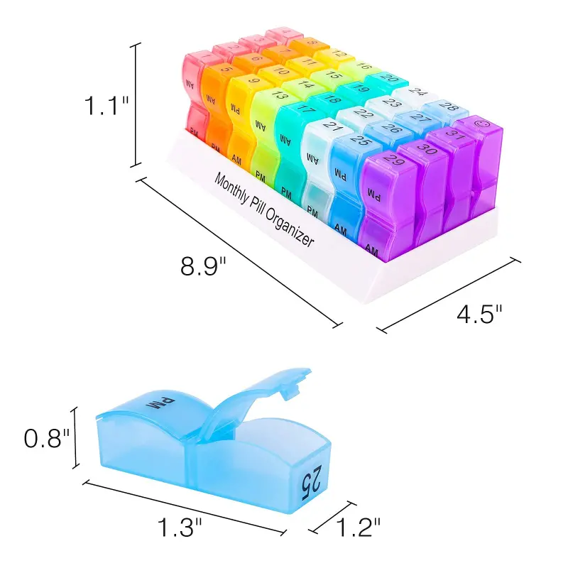 Monthly Pill Organizer (2) Monthly Pill Organizer (2)