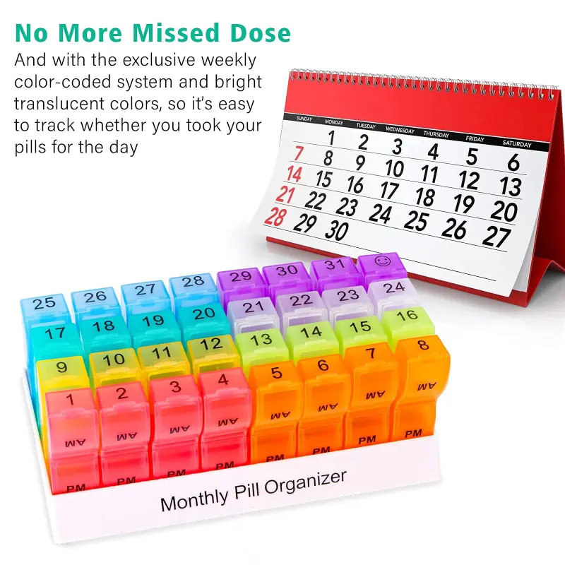 Monthly Pill Organizer (3) Monthly Pill Organizer (3)