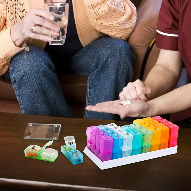 Monthly Pill Organizer (8) Monthly Pill Organizer (8)