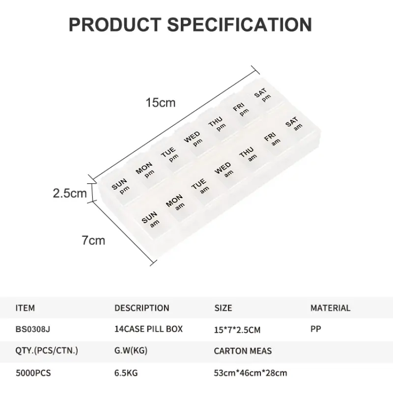 Pill Organizer (4) Pill Organizer (4)