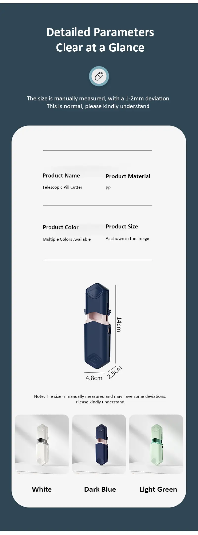Pill cutter (14) Pill cutter (14)