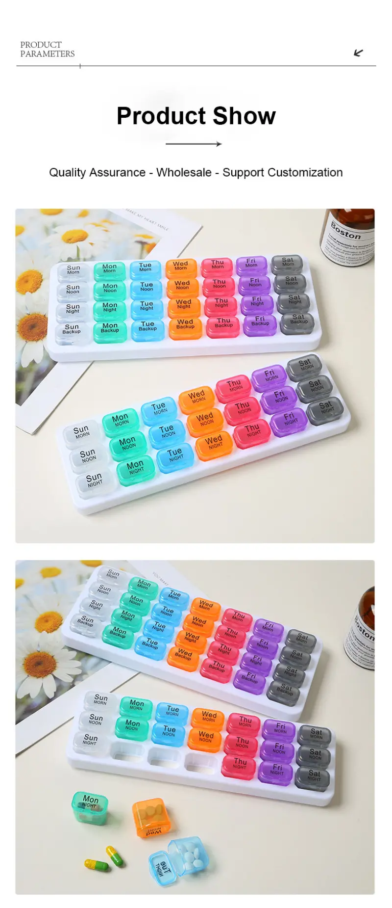 Weekly Pill Organizer (11) Weekly Pill Organizer (11)