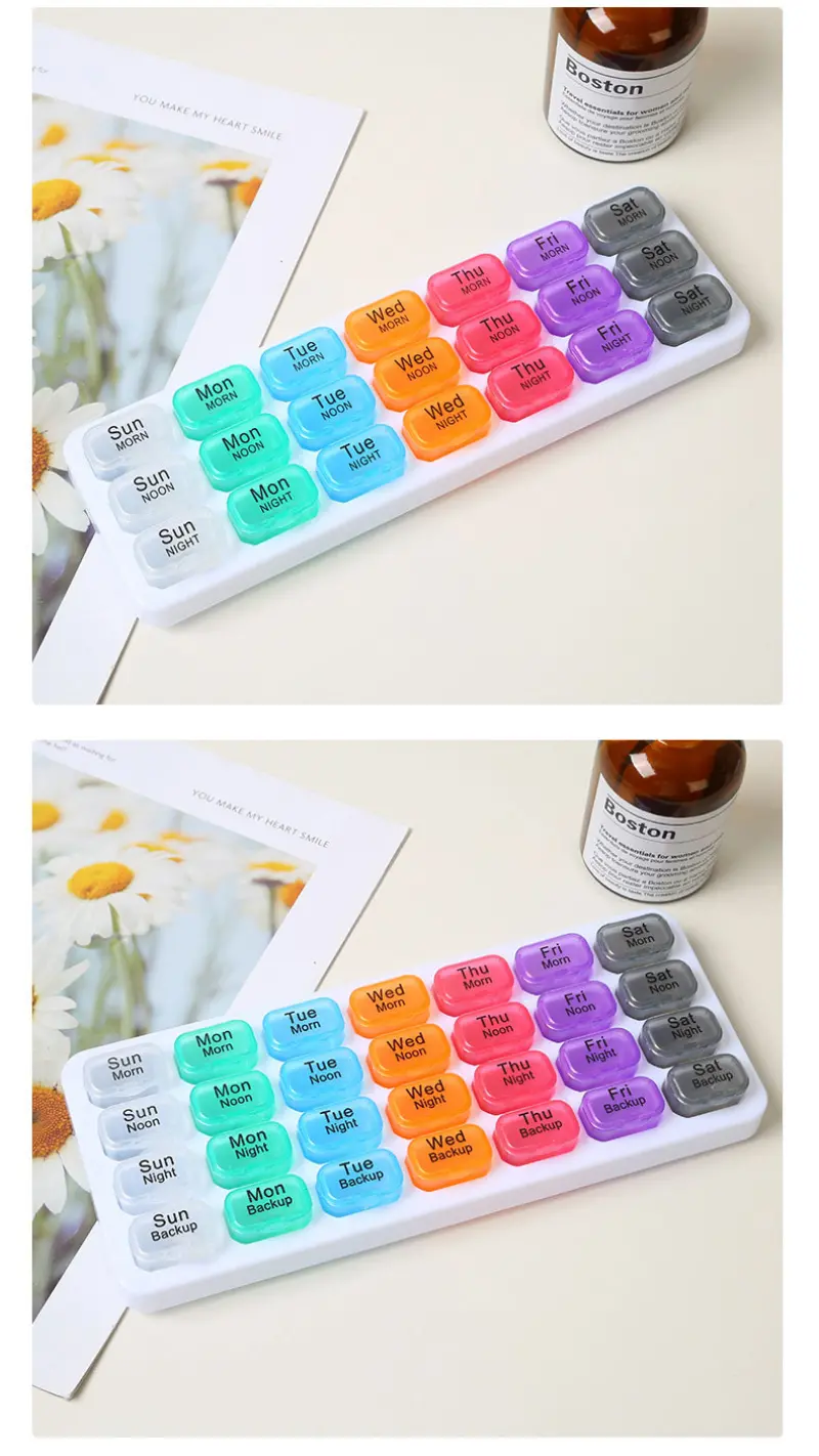 Weekly Pill Organizer (12) Weekly Pill Organizer (12)