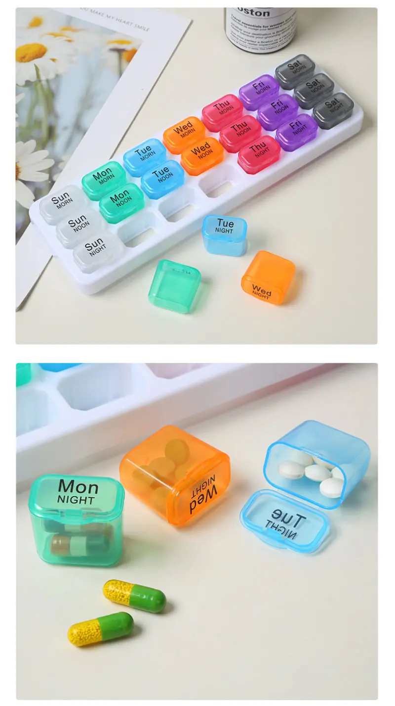 Weekly Pill Organizer (13) Weekly Pill Organizer (13)