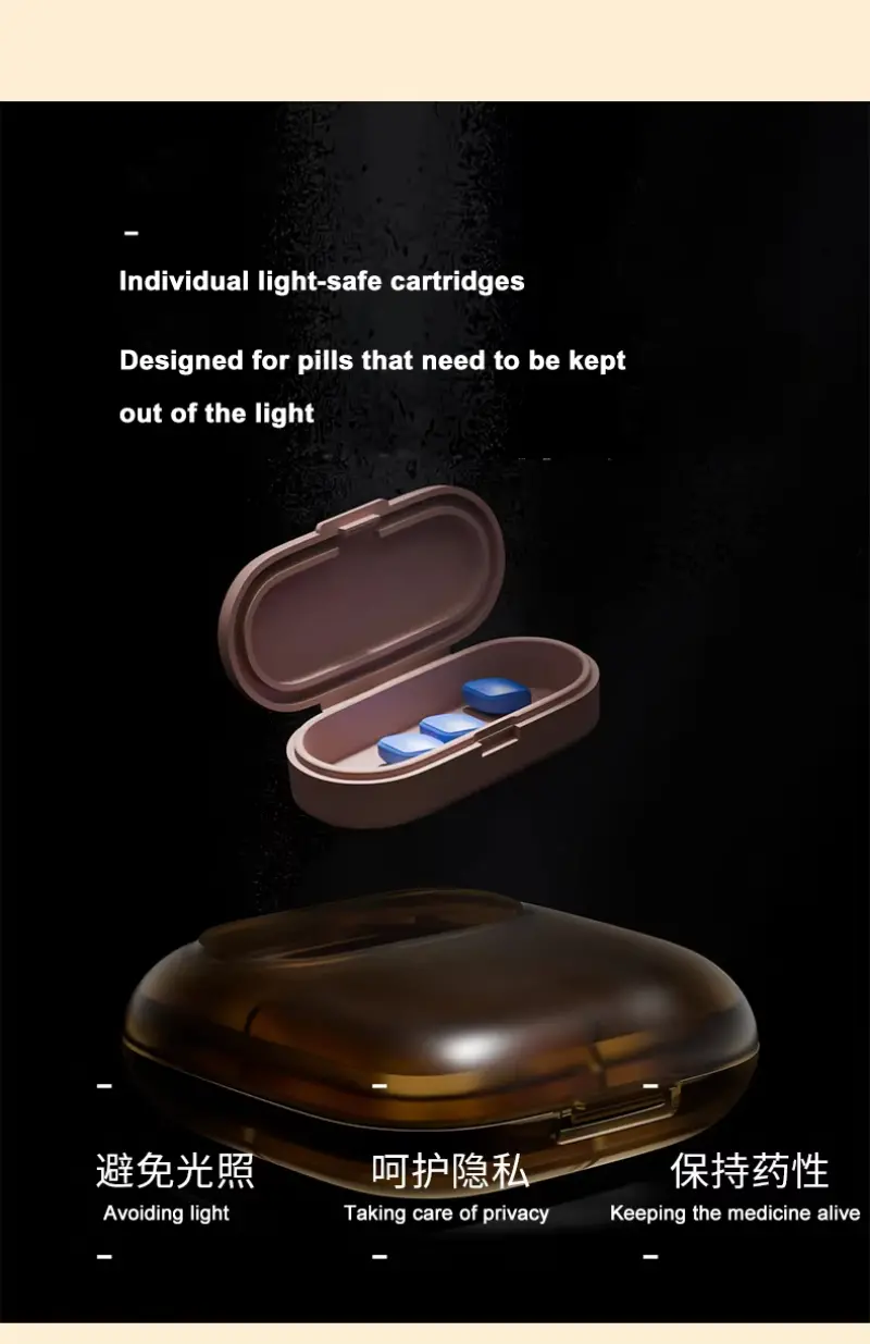 Compact & Stylish Pill Organizer BS1346J S (13) Compact & Stylish Pill Organizer BS1346J S (13)