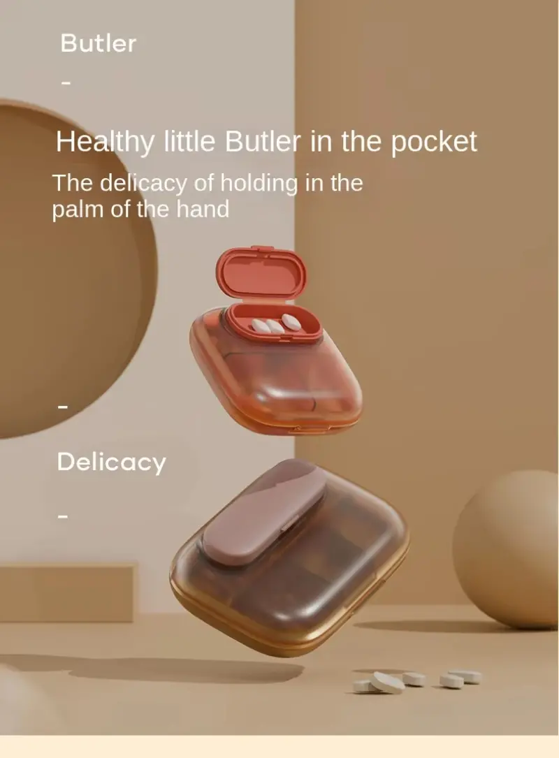 Compact & Stylish Pill Organizer BS1346J S (3) Compact & Stylish Pill Organizer BS1346J S (3)
