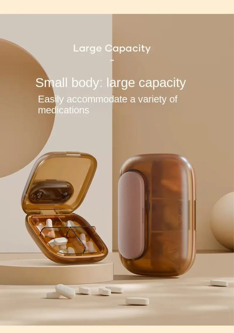 Compact & Stylish Pill Organizer BS1346J S (5) Compact & Stylish Pill Organizer BS1346J S (5)