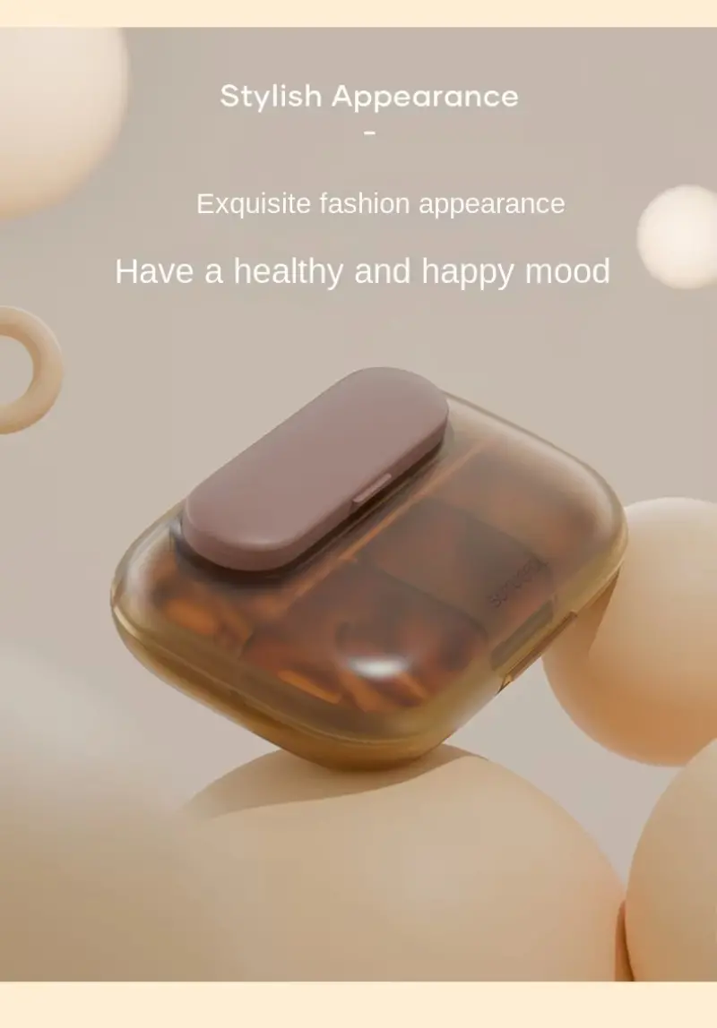 Compact & Stylish Pill Organizer BS1346J S (8) Compact & Stylish Pill Organizer BS1346J S (8)