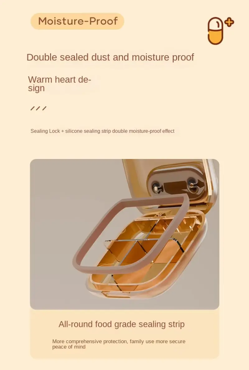 Compact & Stylish Pill Organizer BS1346J S (9) Compact & Stylish Pill Organizer BS1346J S (9)