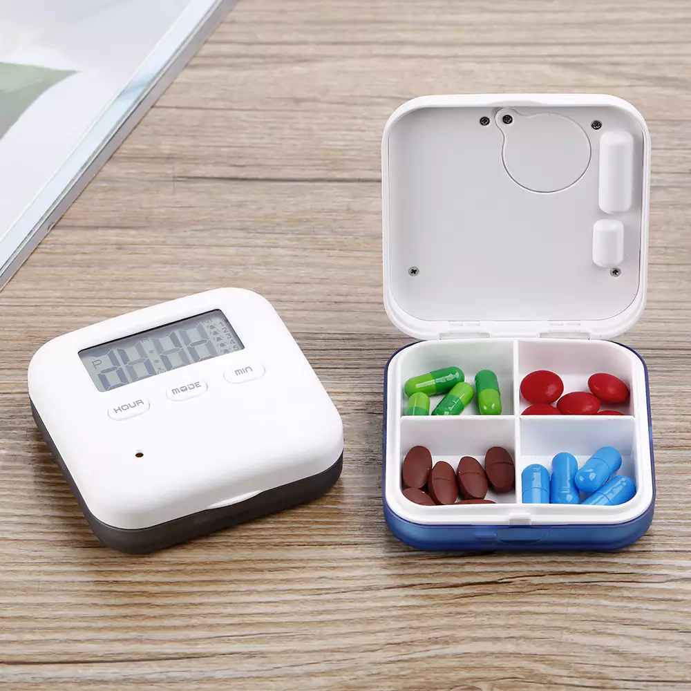 Pill Timer in 4 Compartment (3)