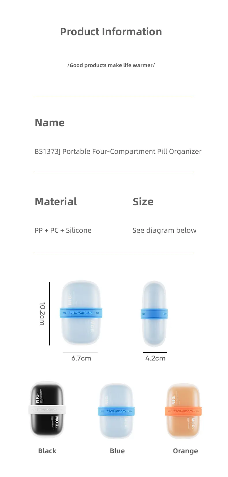 pill case (10) pill case (10)
