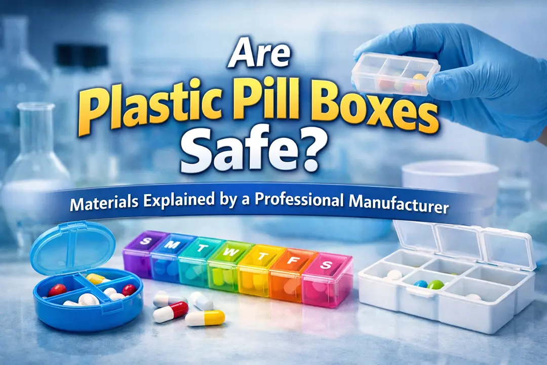 Are Plastic Pill Boxes Safe Materials Explained by a Professional Manufacturer