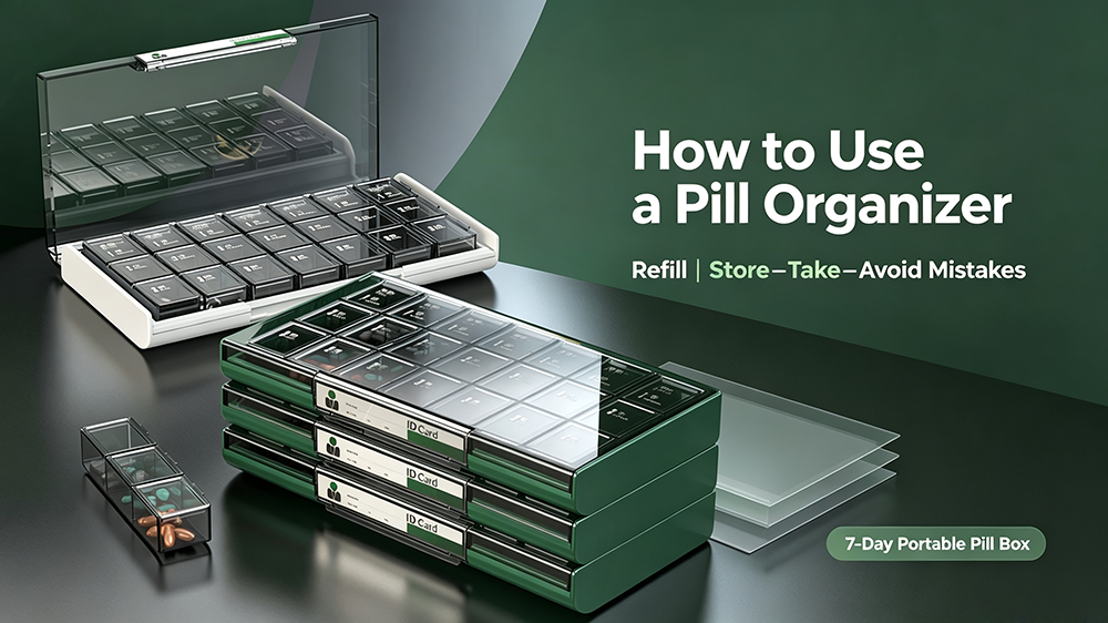 Proper Usage of Pill Organizers