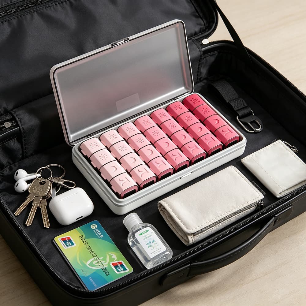 7 Grid Travel Case Pill Organizer (1) (1)