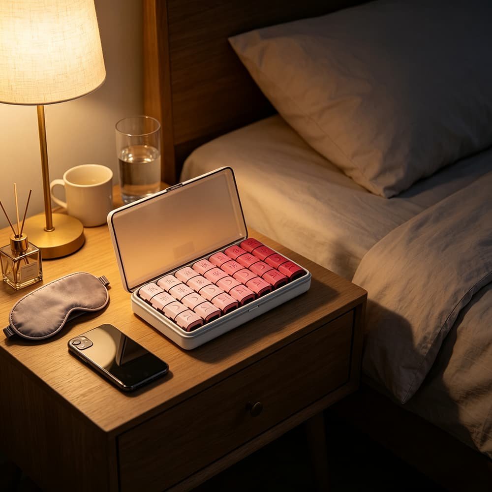 7 Grid Travel Case Pill Organizer (3)