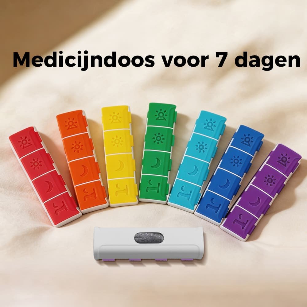 7 Day Foldable Pill Box 1