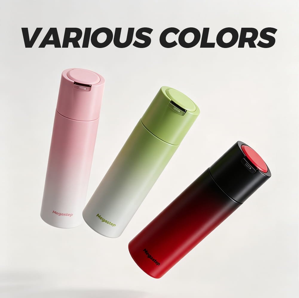 water bottle with pill box lid 1
