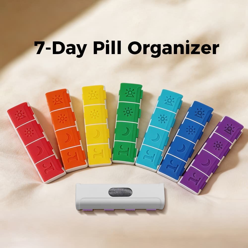 7 Day Foldable Pill Box 1
