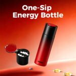 water bottle with pill box lid 3
