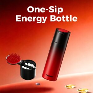 water bottle with pill box lid 3