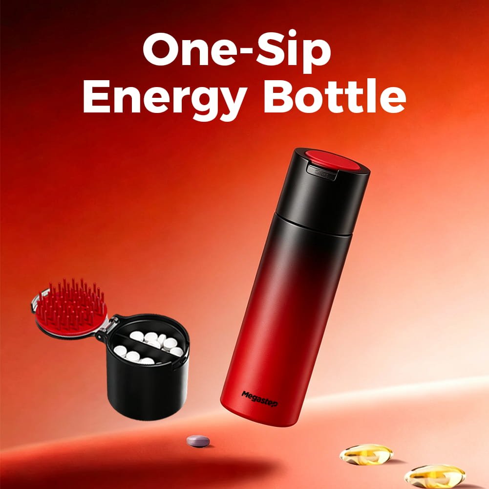 water bottle with pill box lid 3