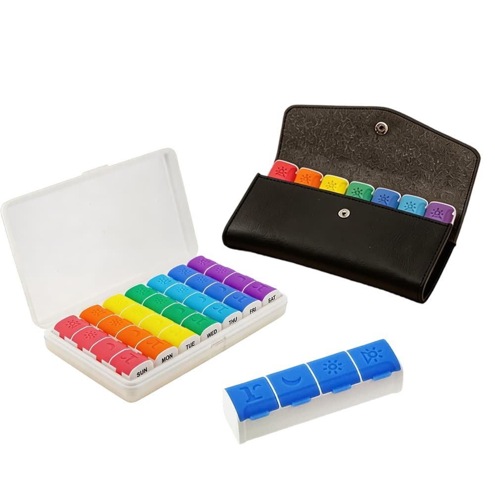 7 Day Foldable Pill Box 8
