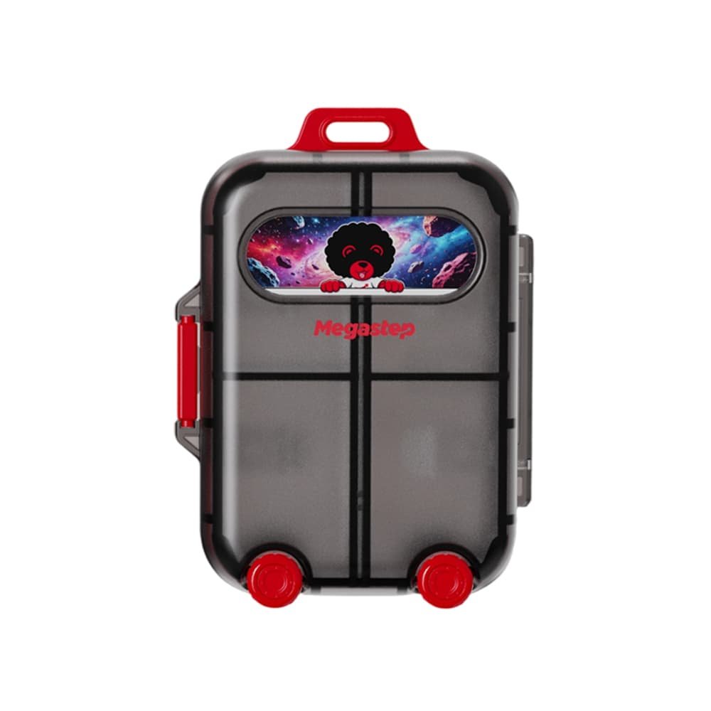 7-Compartment Suitcase Pill Box 11