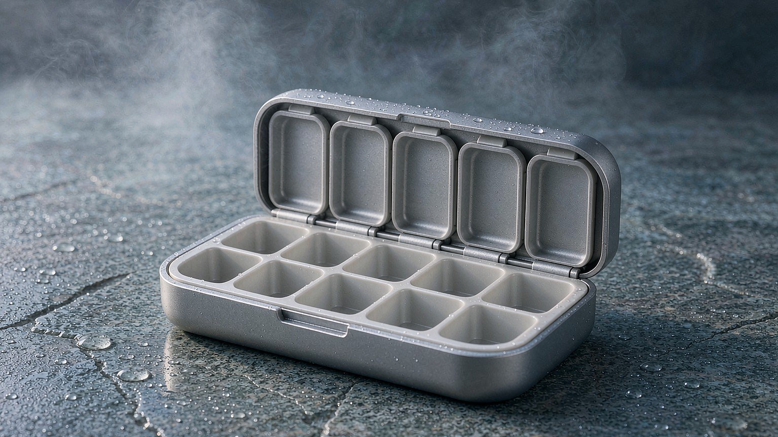 How Humidity Ruins Your Vitamins — and What a Moisture-Proof Pill Box Does About It